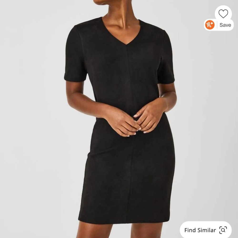SPANX - Faux Suede Column Dress